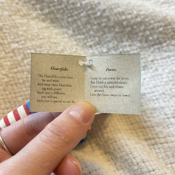 HEART FELTS Midwest of Cannon Falls Porter Pig Hog Stripes‎ Clown Circus - Picture 7 of 7